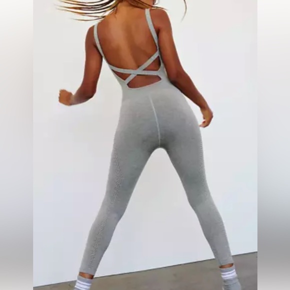 Free People Good Karma Onesie In Grey. Rare! NWOT! Sz XL - Picture 4 of 8